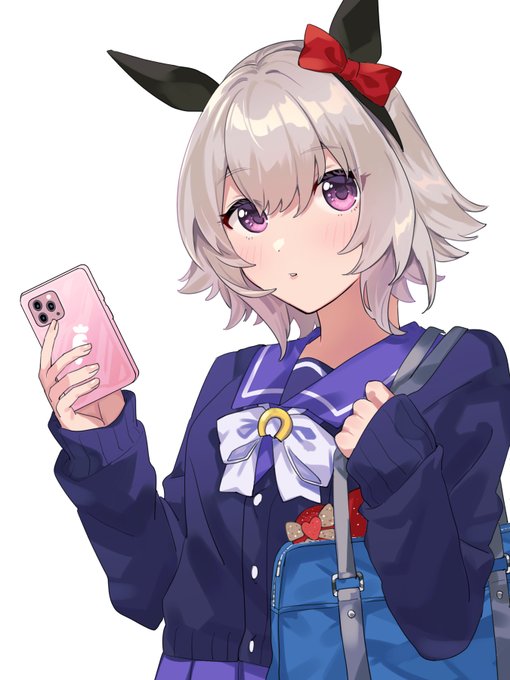 #ウマ娘 #カレンチャン 
「あ…」 