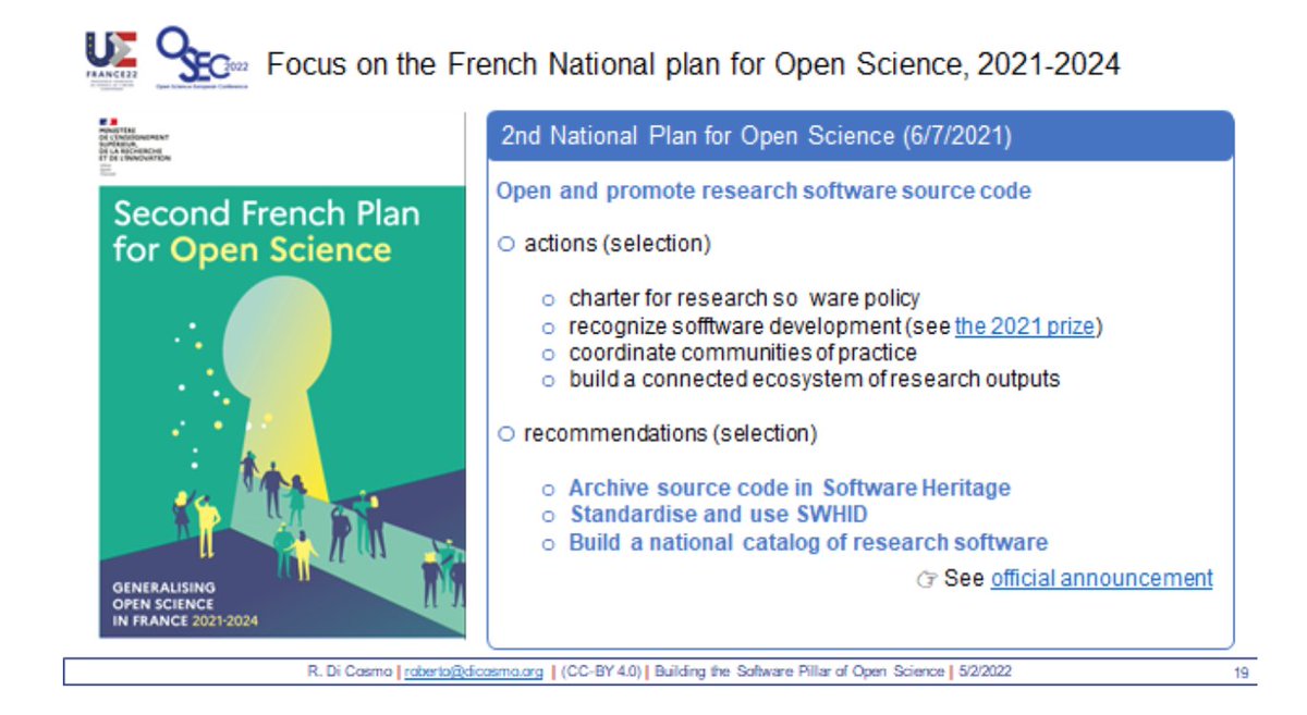 Comité pour la science ouverte tweet media