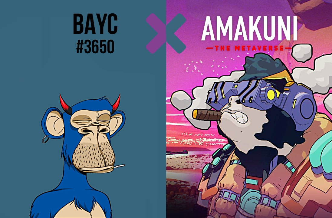 AMAKUNIcom's tweet photo. Welcome  @caldie #3650 ty for supporting us. If you hold a BAYC or MAYC join Discord and follow @AMAKUNIcom for your chance to Win a GENESIS #NFT Private WL.

#apefollowamakuni  #NFTCommunity #ama #kuni #BAYC https://t.co/SkWe0R7rri