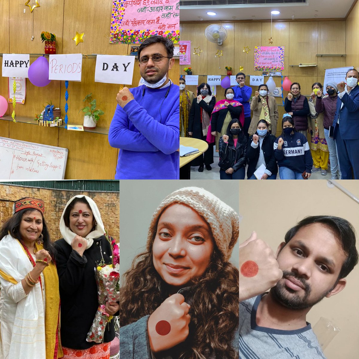 DCPCR's tweet photo. “MENSTRUATION” has been a stigmatized issue for centuries and there is a lot of silence around it.
It's time we push the stigma away!
Join #AbPataChalneDo and #RedSpotCampaign to debunk the misconceptions around it! https://t.co/V9mJMrbzua