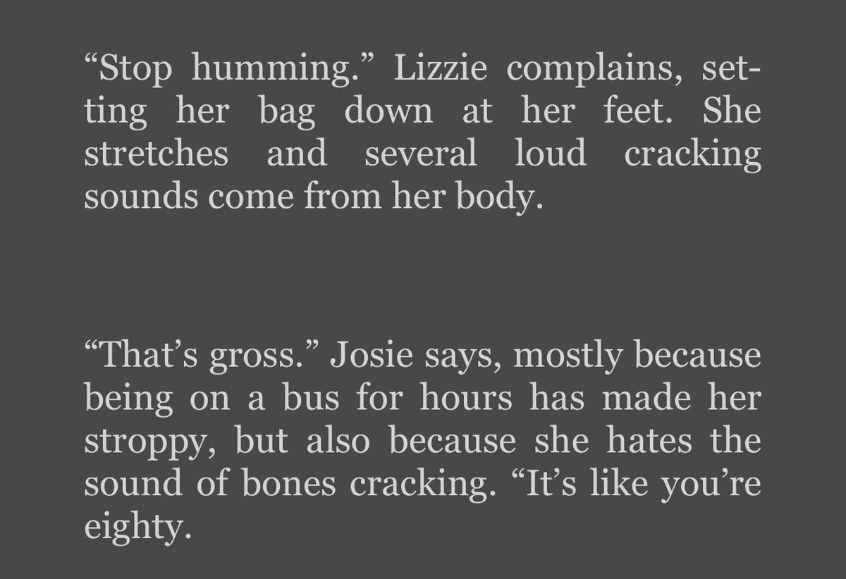 clayIivias's tweet photo. josie age shaming lizzie for no reason?? leave my granny alone freak #josie_out https://t.co/pHkxT16lOD