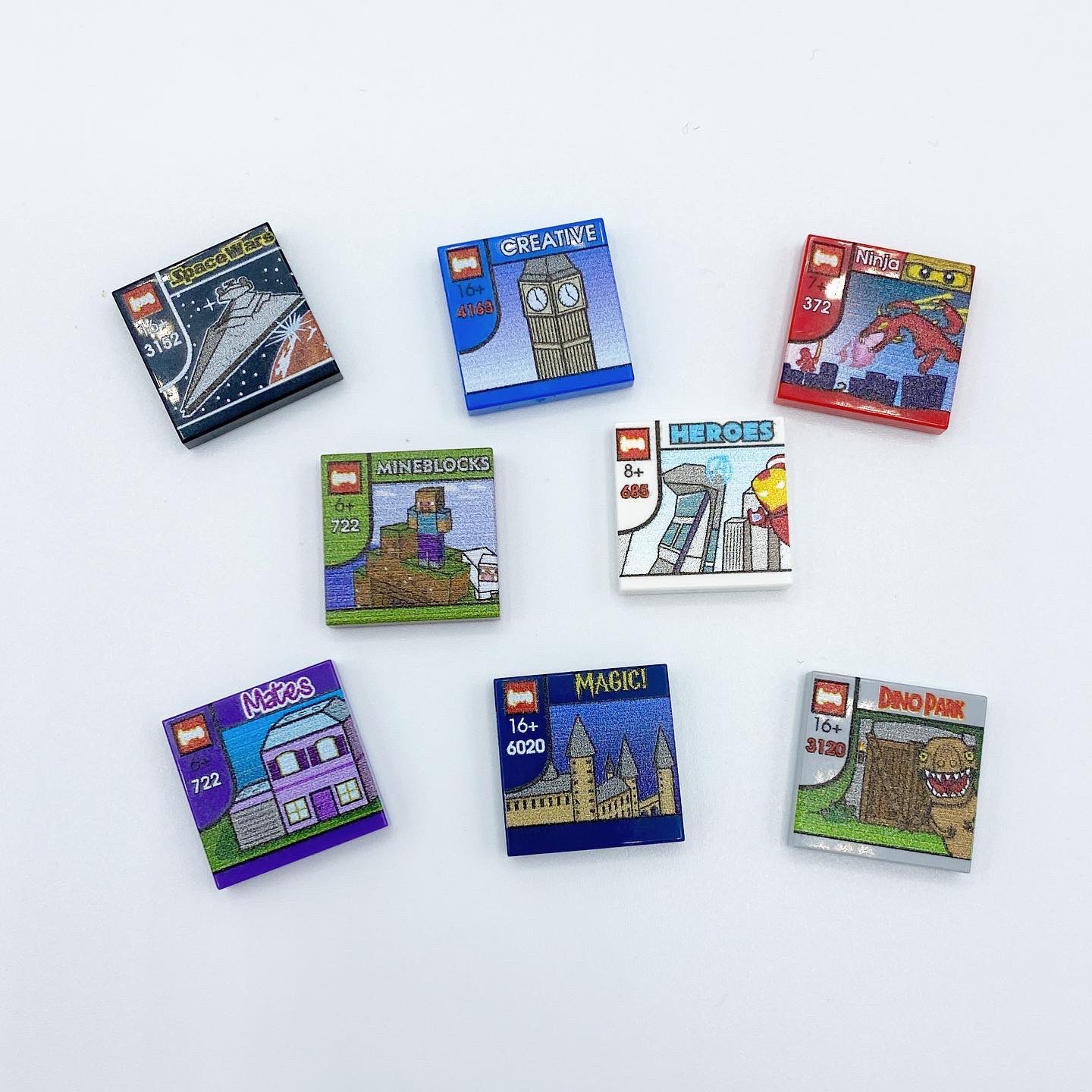 Custom lego printed tiles new arrivals