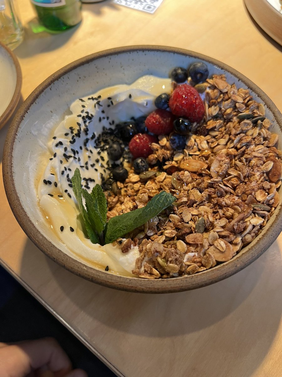 Great to catch-up with @trevor_3P this week and hear about <a href="/triberoltd/">Tribero</a> - obligatory food to go alongside obviously! #HATS #staffdevelopment #granolabowl