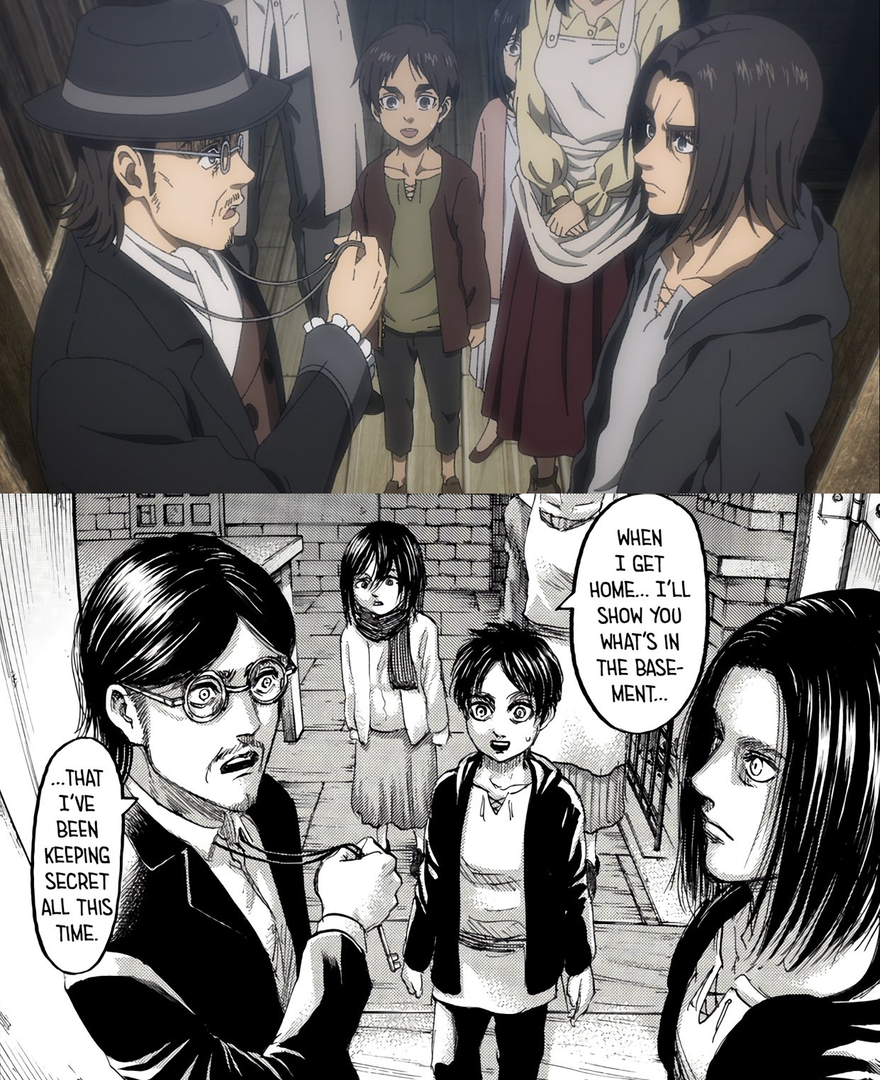 Attack on Titan Anime VS Manga - Part 1