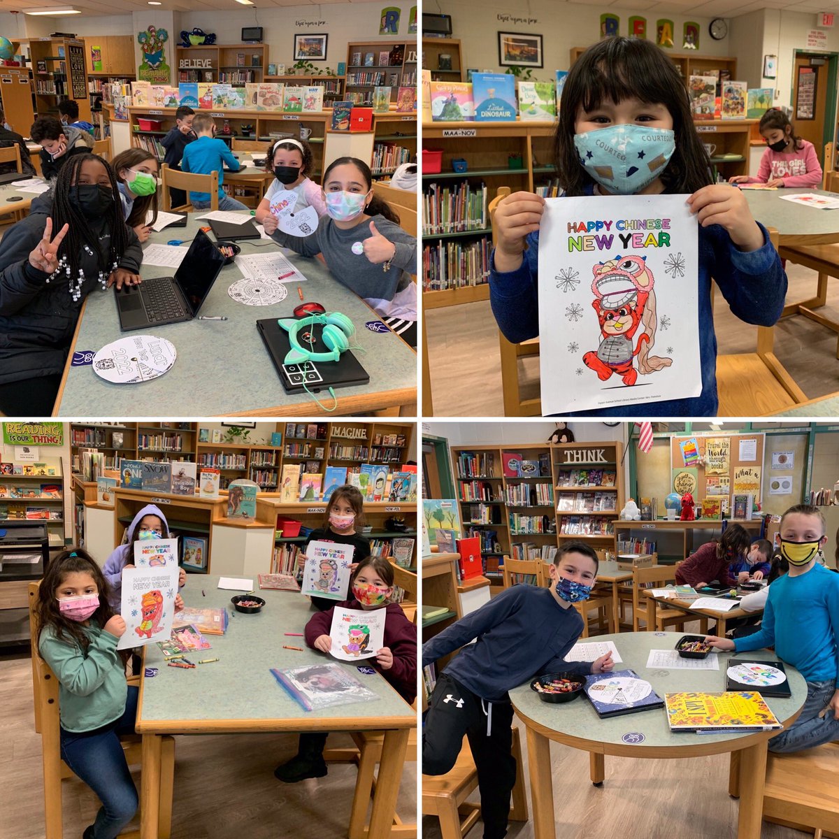 afbookmark's tweet photo. Gung Hay Fat Choy! #HappyChineseNewYear Welcoming the year of the Tiger and celebrating #WorldReadaloudDay with Chinese legends, folktales & fairytales! So much FUN learning & connecting how culture is infused in the books we read. #LoveToRead #LibraryRocks #ForestAvenueSchool https://t.co/XZ7Irmbk6T
