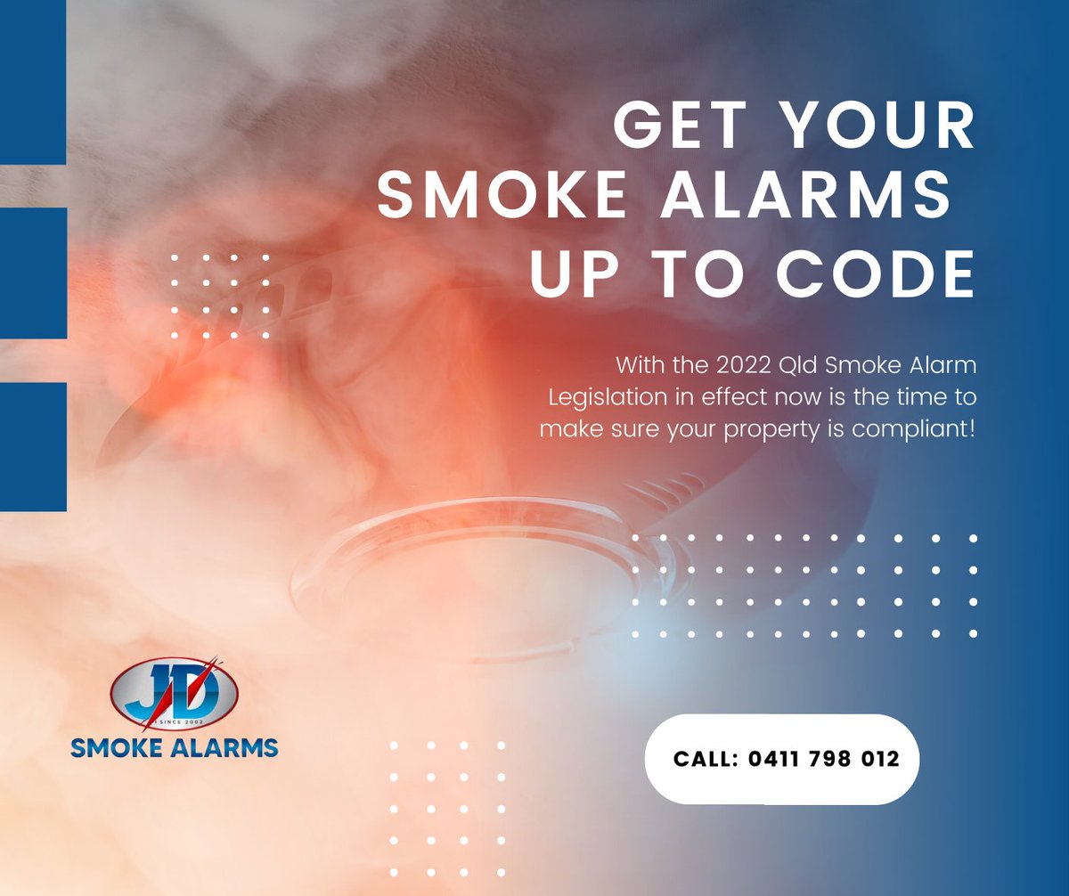 Are you planning to sell your house? Do you have a lease on a rental property that is ready to be signed?
With the 2022 Qld Smoke Alarm Legislation in effect now is the time to make sure your property is compliant!