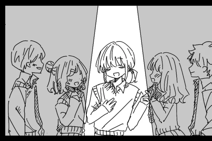 モブに集られるオベ 