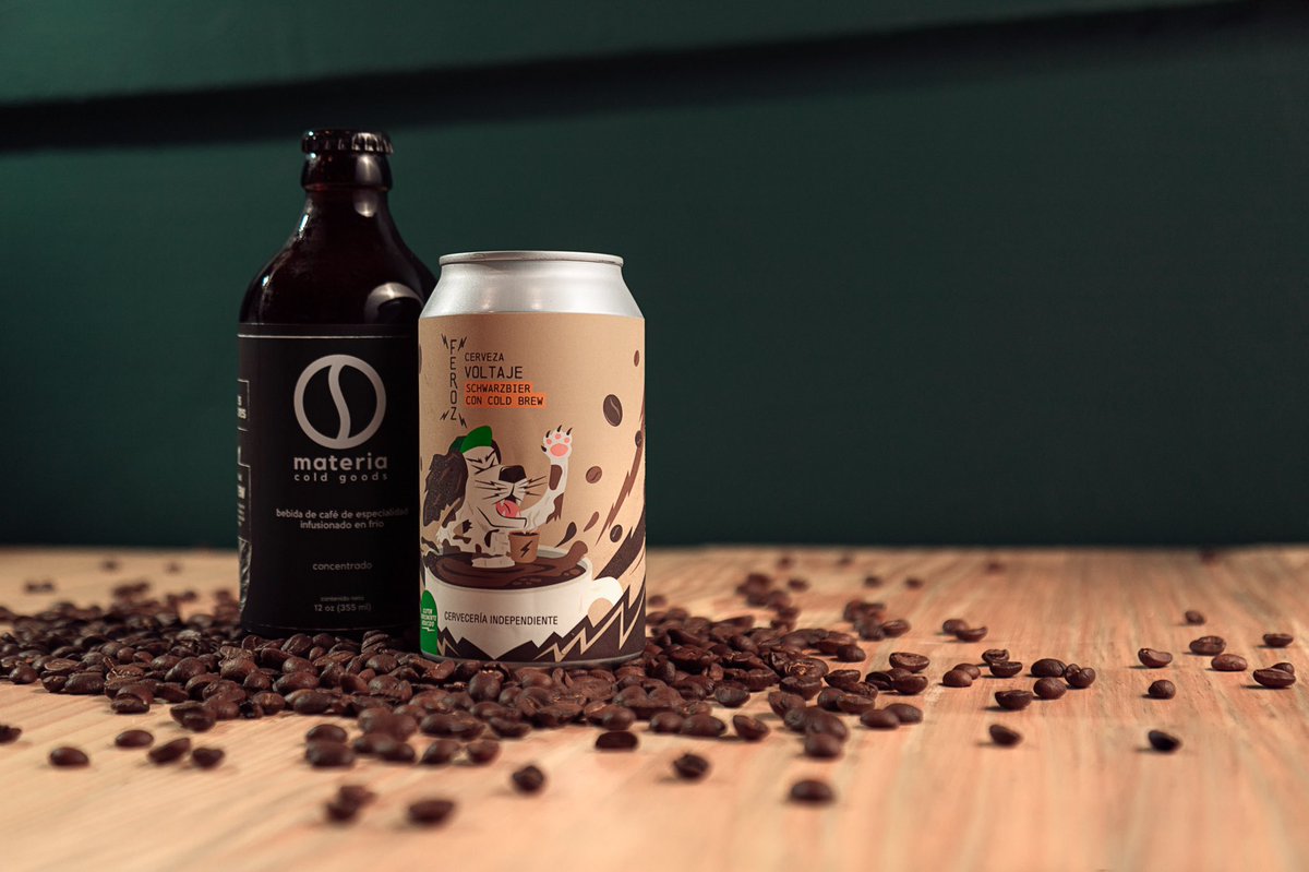 ¿Ya probaste VOLTAJE?⚡️Si eres amante de la cerveza y el café, nuestra schwarzbier con cold brew en colaboración con <a href="/materiacoldgs/">Materia Cold Goods 🇵🇦 🥃</a> y Santos Café, es la pinta que estabas buscando ☕️🍺