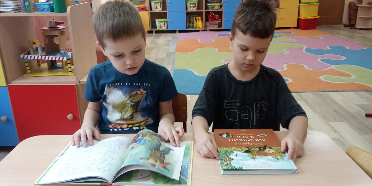 В рамках нац.проекта"Успех каждого ребёнка"в нашем саду успешно реализуется совместная работа с соц.партнёрами Самарской областной детской библиотекой.4 февраля сотрудники СОДБ познакомили воспитанников с творчеством детского писателя М.М.Пришвина.