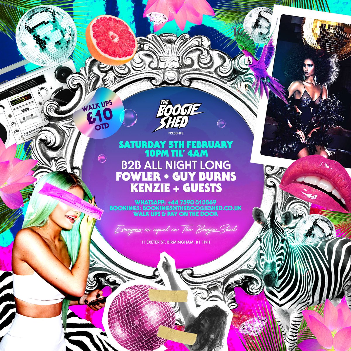 TONIGHT 🤩🤩

1st &amp; 2nd Release tickets - SOLD OUT

We’ve just had a booth become available! Message if you want to book this.

FREE before 11pm tickets here - bit.ly/BoogieSkiddleT…

Walk-ups/pay on the door - ALL NIGHT LONG