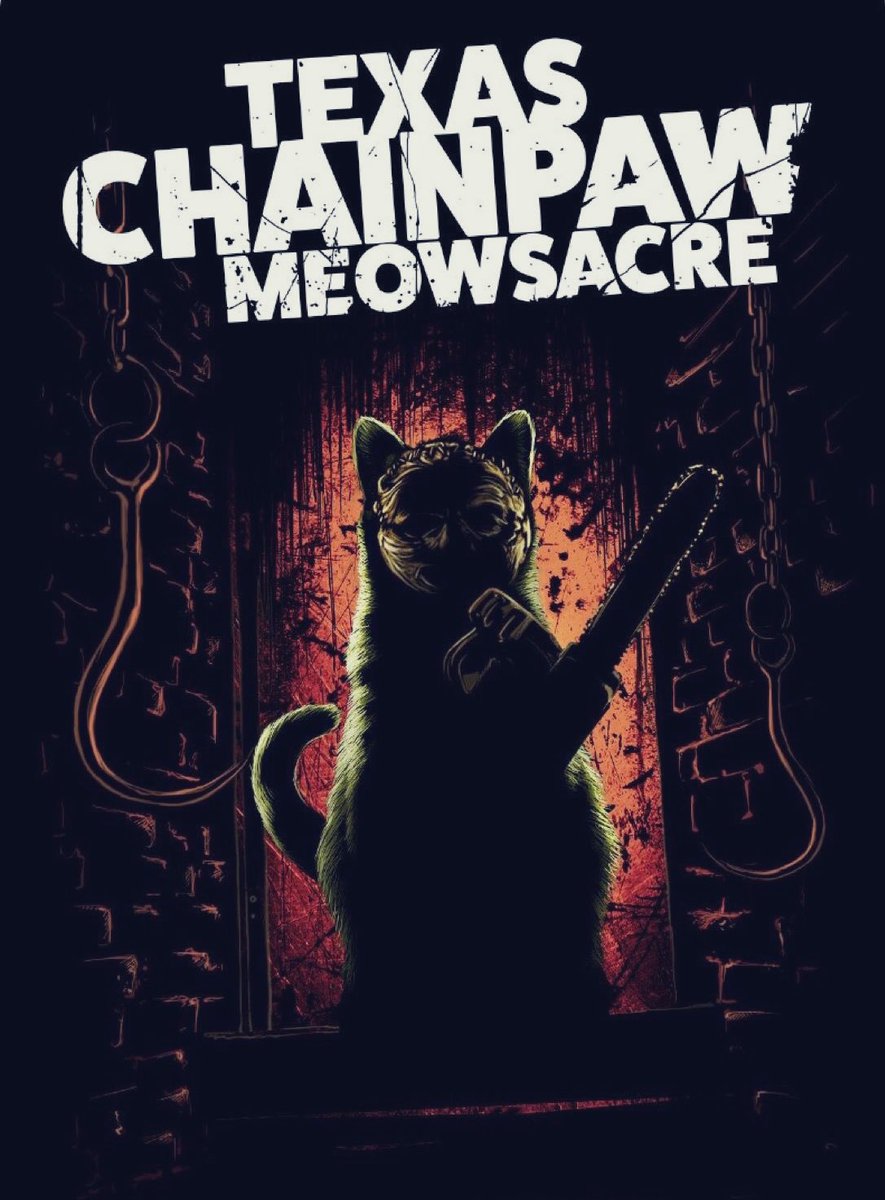 1carolinagirl's tweet image. 🔨🔪🐱Happy #Caturday #HorrorFamily🐱🔪🔨