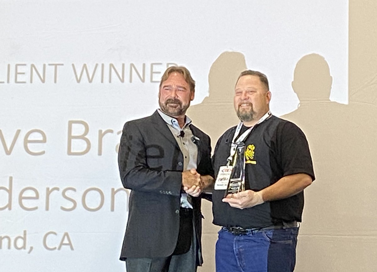 Congratulations to Brother Dave Bradfield of <a href="/GoIUPAT/">IUPAT</a>  District Council 16 for winning the flooring competition at The International Surface Event this week! The #IUPAT had a strong presence and this year's Surfaces Show. See you in 2023! #tiseevents #tise2022