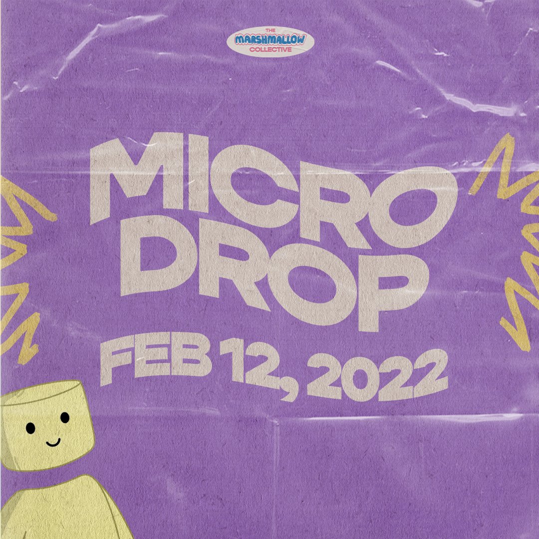 TMC is back in town! Get ready to take home 100 mallow kids this Feb 12, 2022 4PM UTC! Join us on discord to find out more!

#NFTs #NFTLAUNCH #NFTCommunity #nftart #ADA #Cardano #cryptocurrency