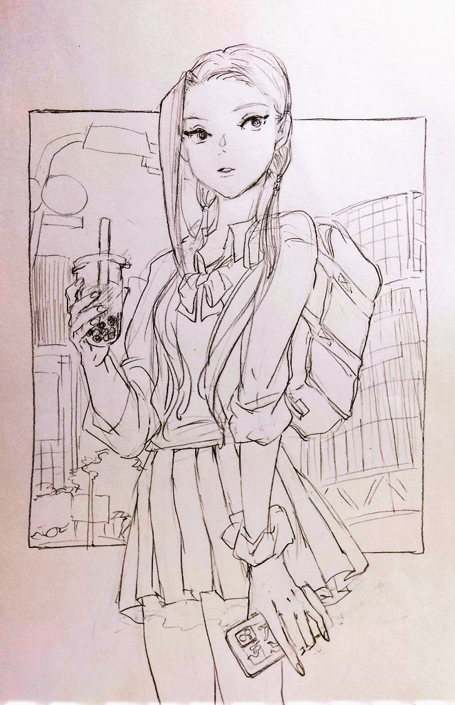 いいねした人の画像欄覗いて素敵絵を私の絵柄で描いてもいいですか  のタグから描かせていただきました

たんばさん(@tanba_a)の素敵な作品からお借りして描かせていただきました
ありがとうございます
ツリーに元の素敵な絵を繋げさせていただきます 