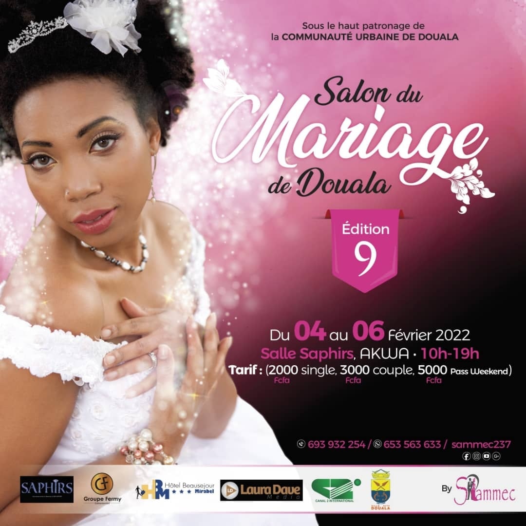 Ledawa's tweet photo. Je suis au Salon du Mariage de Douala (SAMMEC). Je vous invite à y faire un tour. J'ai 03 tickets d'entrée unique que j'offre. Je suis là jusqu'à 16h30. Intéressé ib.
#SAMMEC237
#DOPE #DCLP #DOUALACESTLAPUISSANCE https://t.co/IyH5AJ4hV5