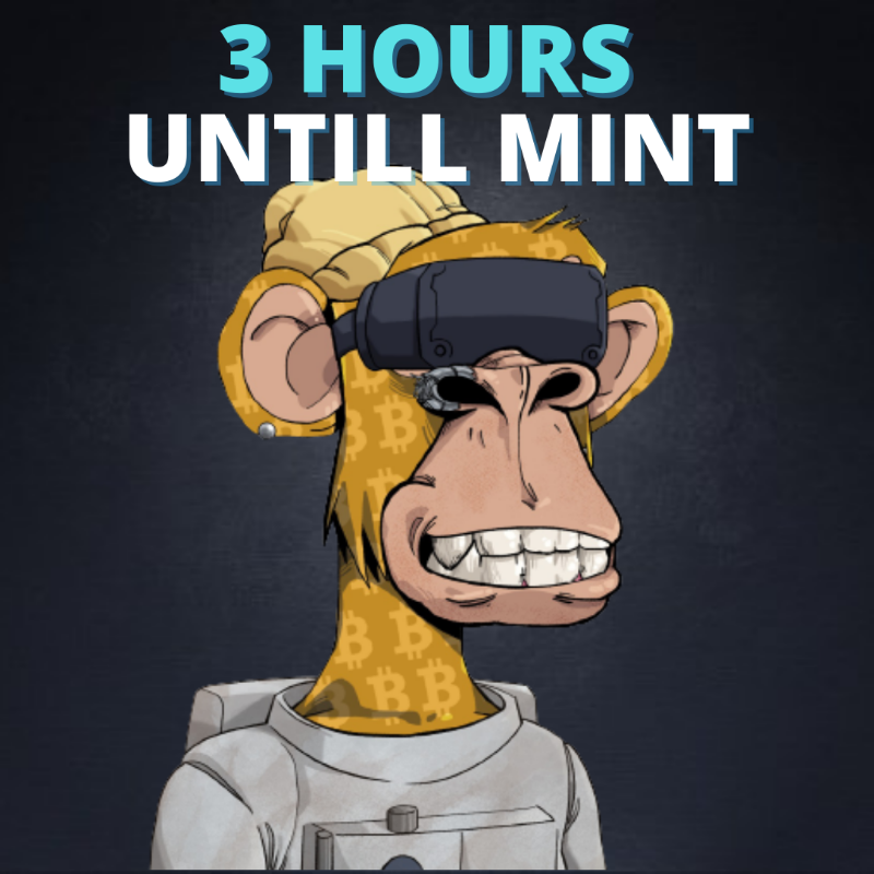 EvolutionApes's tweet photo. WOOW! ONLY 3 hours untill the MINT!🔥

Great things coming up before Public Sale 🤎