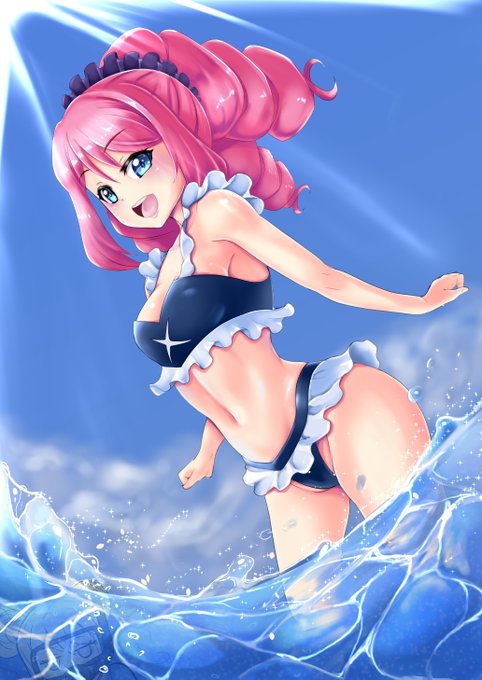 「frilled bikini」 illustration images(Latest)