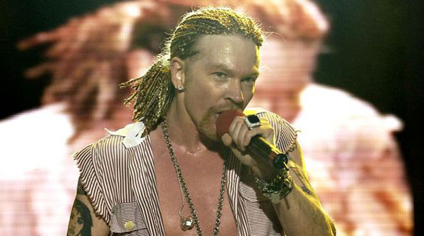 Happy Birthday W. Axl Rose (60) February 6th,1962.  