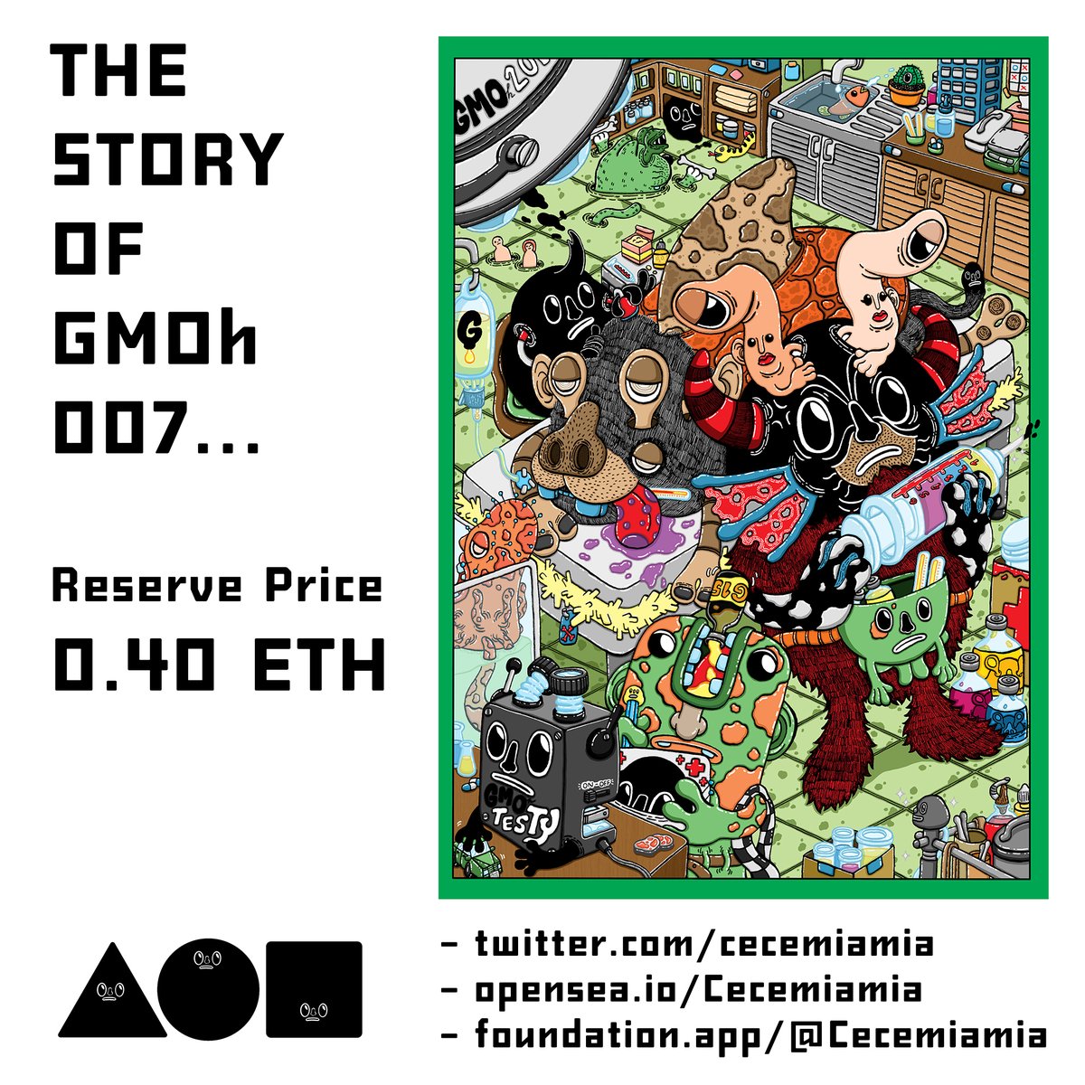GMOh 007 
Drop On FOUNDATION.

Check out this artwork by :
foundation.app/@Cecemiamia/gm… 

#NFTCommunity #nftcolletor #nftcollectors #nftcollectables #ThaiNFT #NFTTHAILAND  #NFTthaiartist  #GMOh