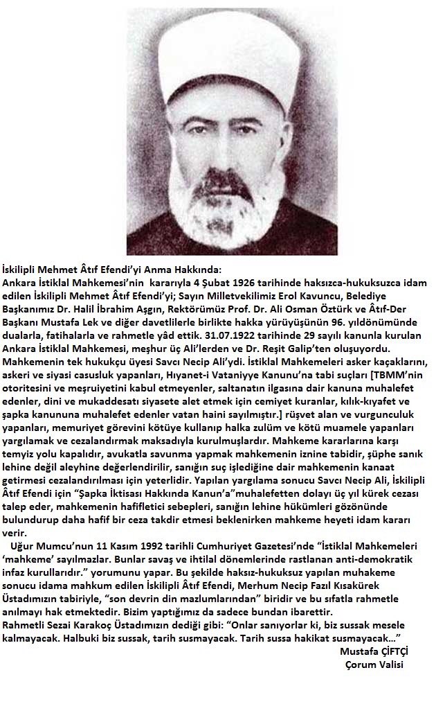 Açıklama :