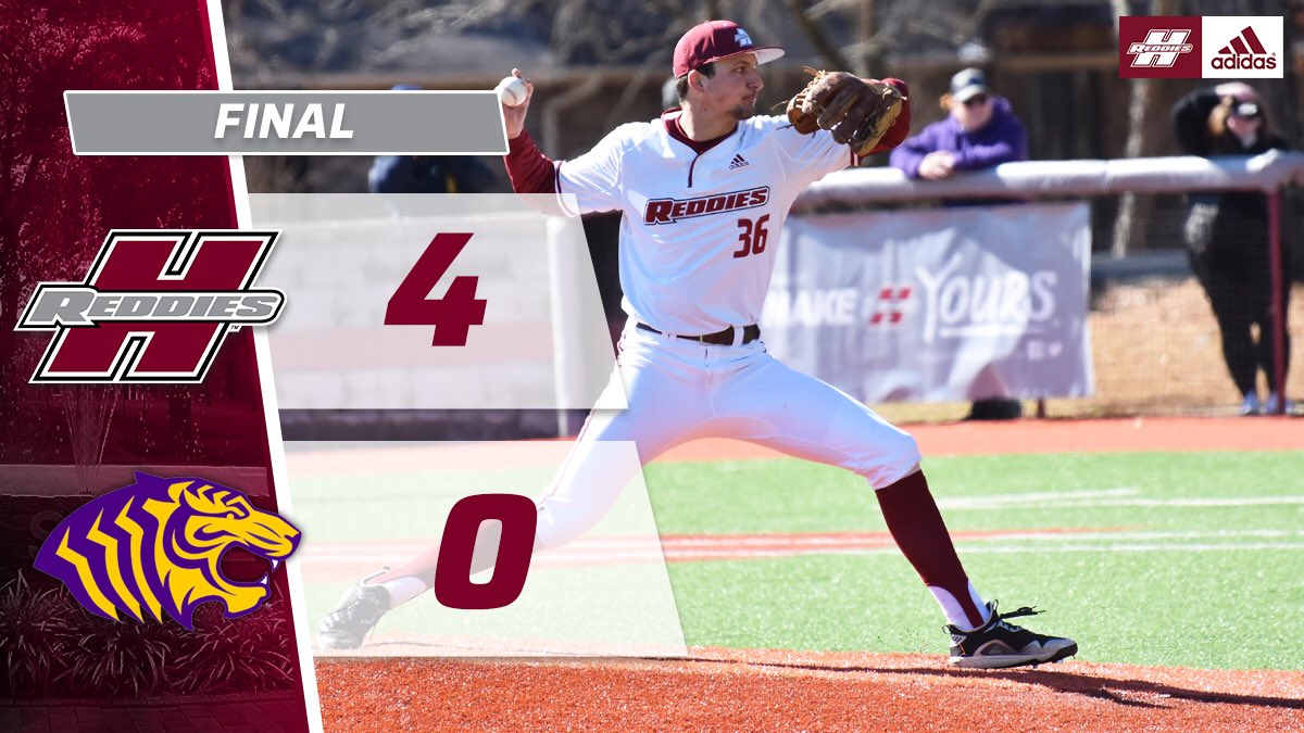 REDDIES WIN! 

@spencertaack34 throws seven innings and strikes out six as Henderson State shuts out Ouachita 4-0 to open the 2022 season!

HSU is back in action tomorrow at 2 p.m. when it hosts Northwest Missouri State.

#NoMereBeast