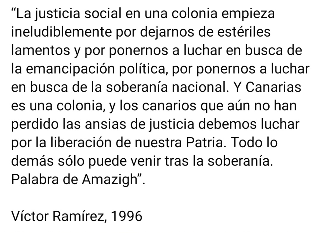 Palabra de Amazigh #VíctorRamírez