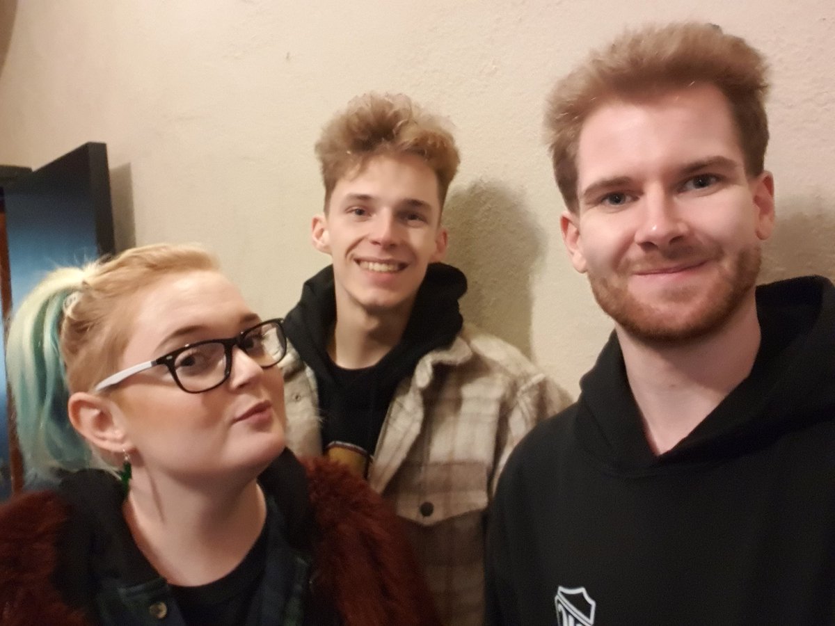 We're back!! Fun times at rehersals today!! We can't wait to support <a href="/AsDecemberFalls/">As December Falls</a> at their sold out show in London on the 24th!! 🤟