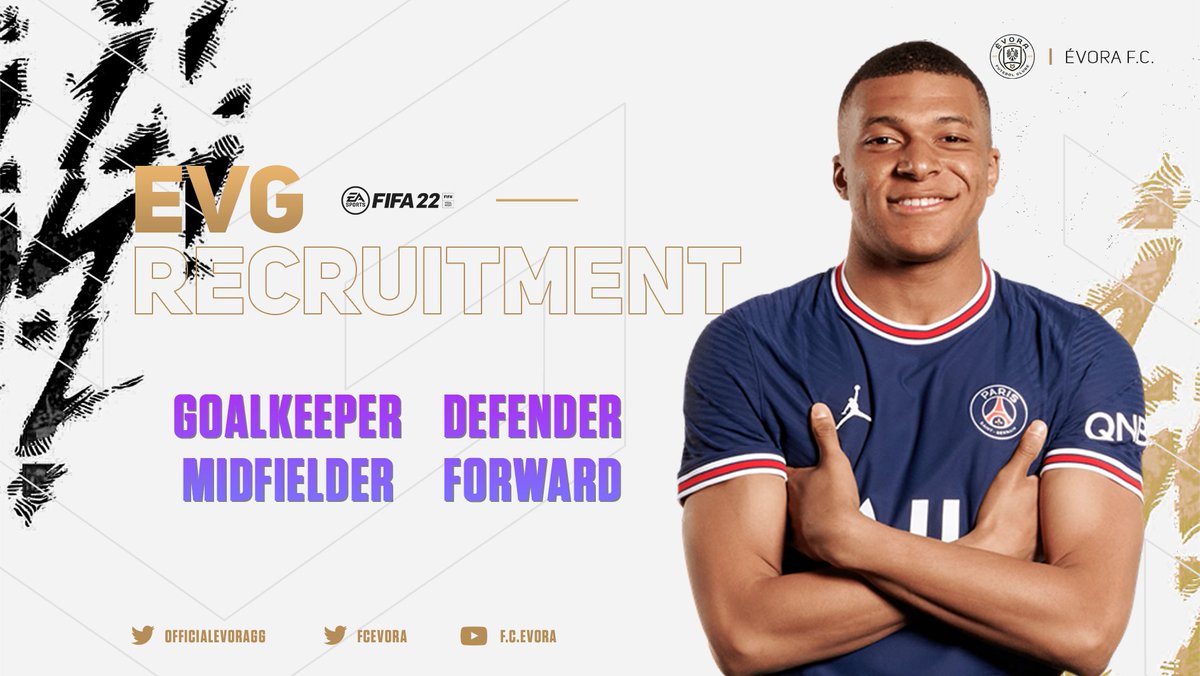 The Season Has Started But We Are Always Looking To Improve &amp; Find The Right Additions To Our Squad 🎮

If You Are Interested 🤔
Just Hit Us Up ❤

#EvoraFc #Fifa22 #ProClubs