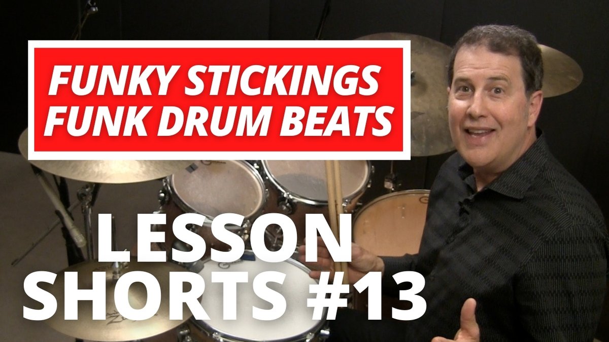 In this final lesson from my "Funky Stickings" series: bit.ly/Funky_Sticking… Here, you'll once again play the right hand part on the bell of the ride cymbal instead of the hi-hat. <a href="/ZildjianCompany/">Zildjian Company🌕</a> <a href="/dwdrums/">Drum Workshop, Inc.</a> <a href="/AquarianHeads/">Aquarian Drumheads</a> <a href="/modern_drummer/">Modern Drummer</a> <a href="/gretschdrums/">Gretsch Drums</a> <a href="/vicfirth/">Vic Firth</a> <a href="/drummagrocks/">DRUM! Magazine</a>