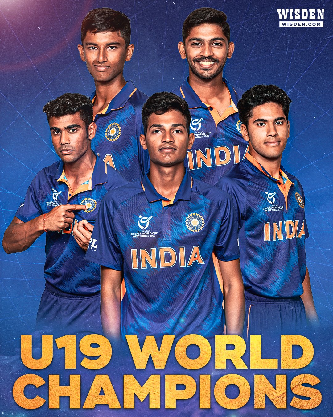 Wisden India Are The Champions Of The U19 World Cup For The Fifth Time No Other Team Has Won It More Than Three Times U19cwc T Co 3vrvehdj4e Twitter