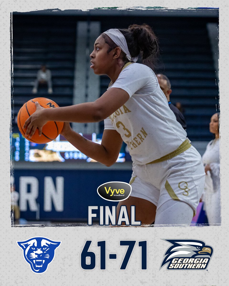 GSAthletics_WBB's tweet photo. EAGLES WIN!!!
#HailSouthern https://t.co/K3rCA6jVXq