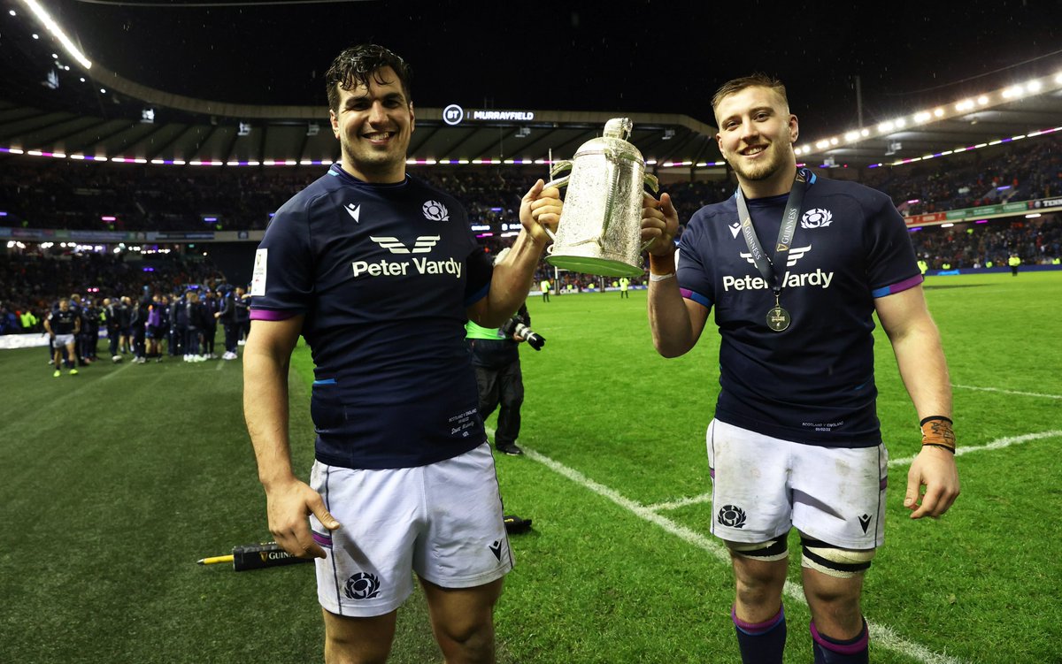 Scotlandteam's tweet image. History 🏆🏆

Scotland earn back-to-back Calcutta Cup victories for the first time since 1984!

#AsOne