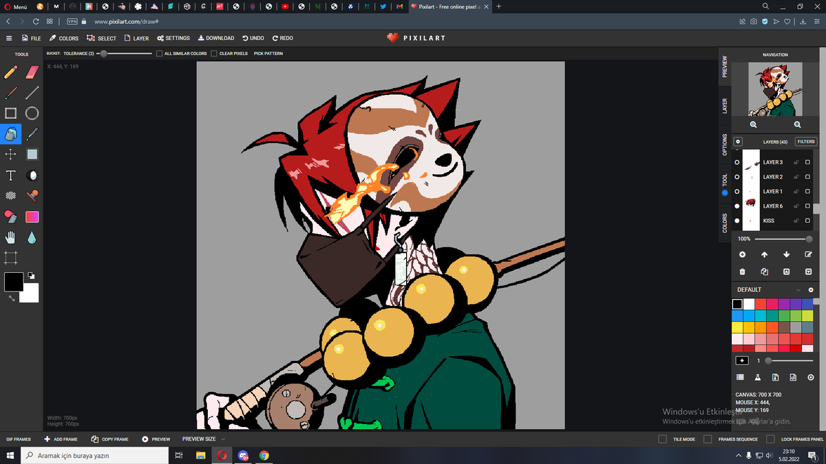 AzukiPixel's tweet photo. Azukis will be loaded like a bomb on Monday🔥🔥
You don't need to think about copyright talk, because I do it in pixels.
Those with equipment will be loaded at $30. The price of others will be increased to $25.
Crypto.comnft Collection link:👇👇👇👇👇
https://t.co/aHBwEFTq82 https://t.co/4dqZcQKkqq