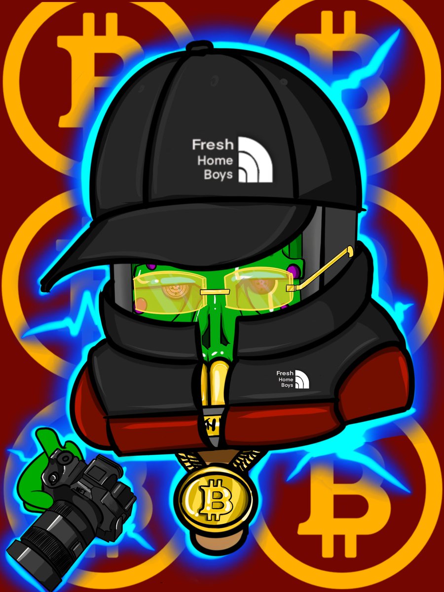 FreshHomeboys's tweet photo. we keep growing, GREG has officially joined the FreshHomeboyfamily @SaintBenz88  @WolfOfDam and this is his personal freshhomeboys !!! Very cool 💯💣🔥 like and follow ♥️ what are you waiting for, join the FreshHomeboyfamily too😎🔥 #NFTGiveaway #NFTdrop #NFTs #NFTCommunity https://t.co/3oEp4ZPCnO