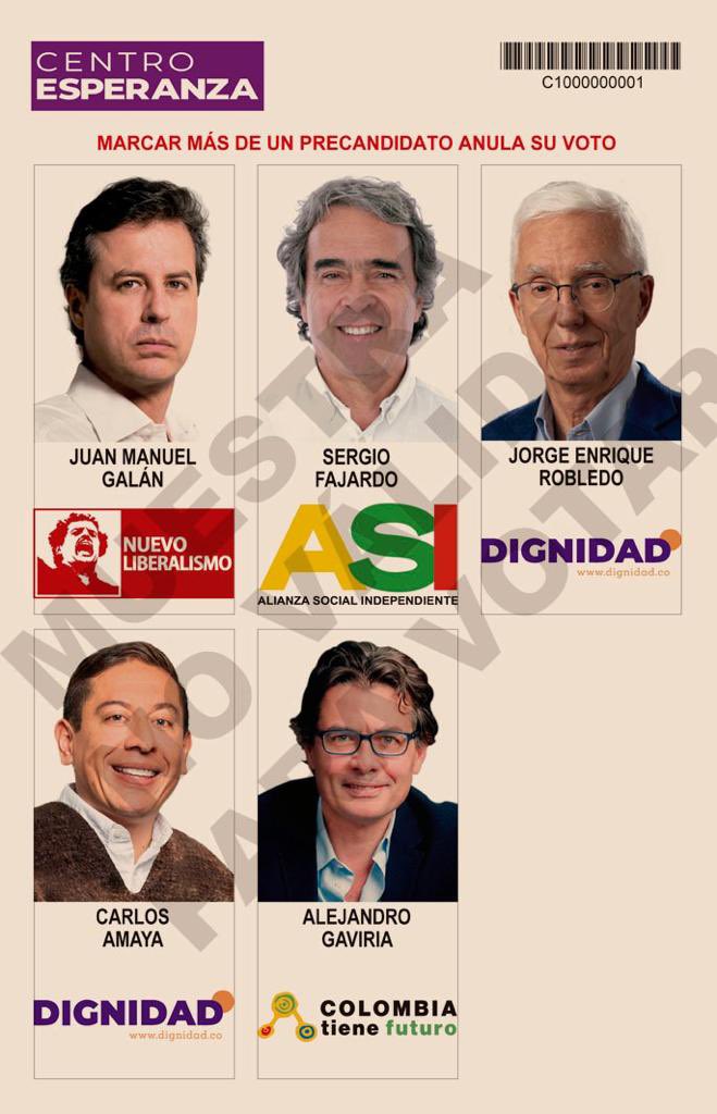 Cortesía: Registraduría Nacional del Estado Civil 