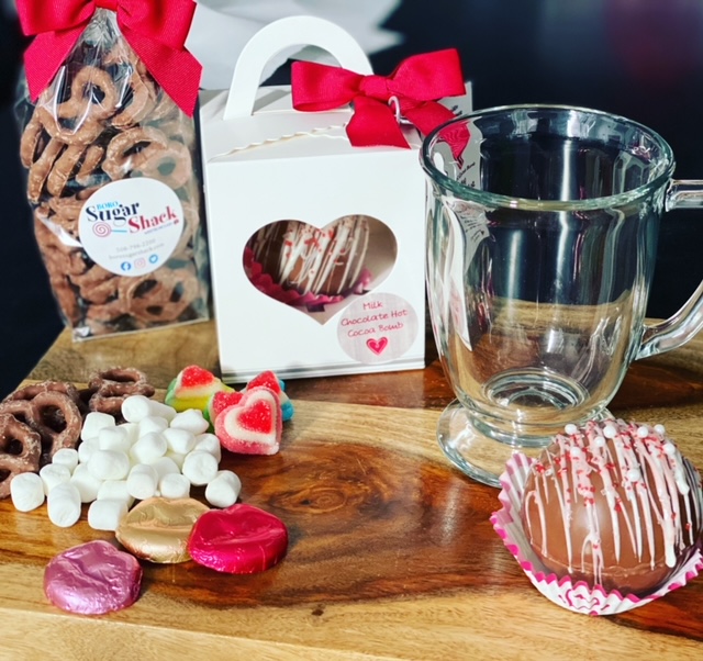 Hot Cocoa Bombs, Chocolates, Gummies and more...in stock <a href="/BoroSugar/">BORO SUGAR SHACK</a> Open Tuesday-Saturday 10am-4pm 
Shop local for your sweet needs and meet some of the students of the <a href="/BoroProgram/">The_BORO_Program</a> too! 
#inclusion #candy #ValentinesDay #Chocolate