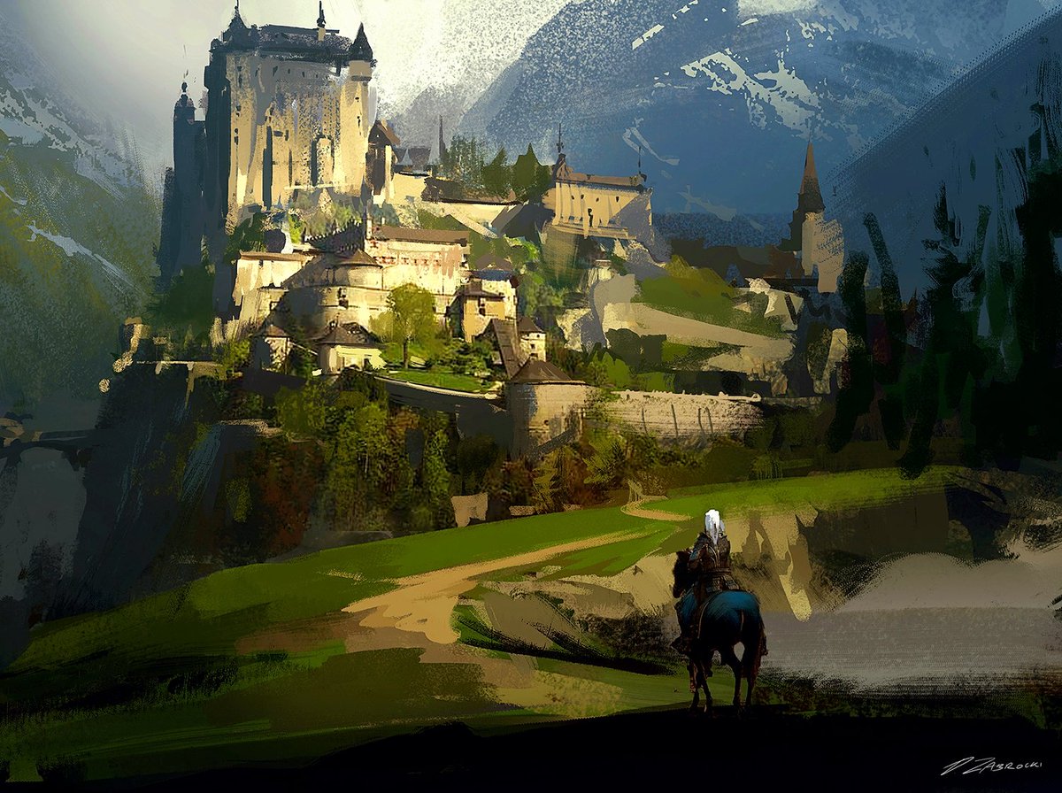 DarekZabrocki's tweet image. White wolf adventures! Join me today for The Witcher themed live demo  at 8pm CET on our Focal Point School discord: discord.gg/zZzKBg8p7C