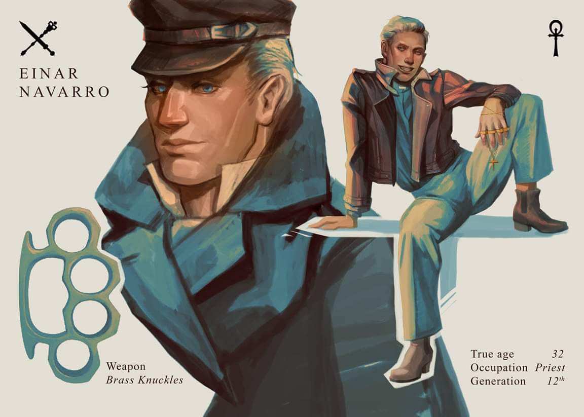 mynonjo's tweet image. My Ventrue boi with his favorite brass knuckles. Well the Lord forgives but he sure as hell doesn't

#characterdesign #characterart #digitalartwork #digitalart