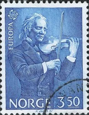 MusicalStamps's tweet photo. February 5th is the birth date of the Norwegian violinist Ole Bull. Born #otd in 1810. Learn more: https://t.co/wzR5nssG1t #musicalstamps #philately #stampcollecting https://t.co/1nUxR36MPn