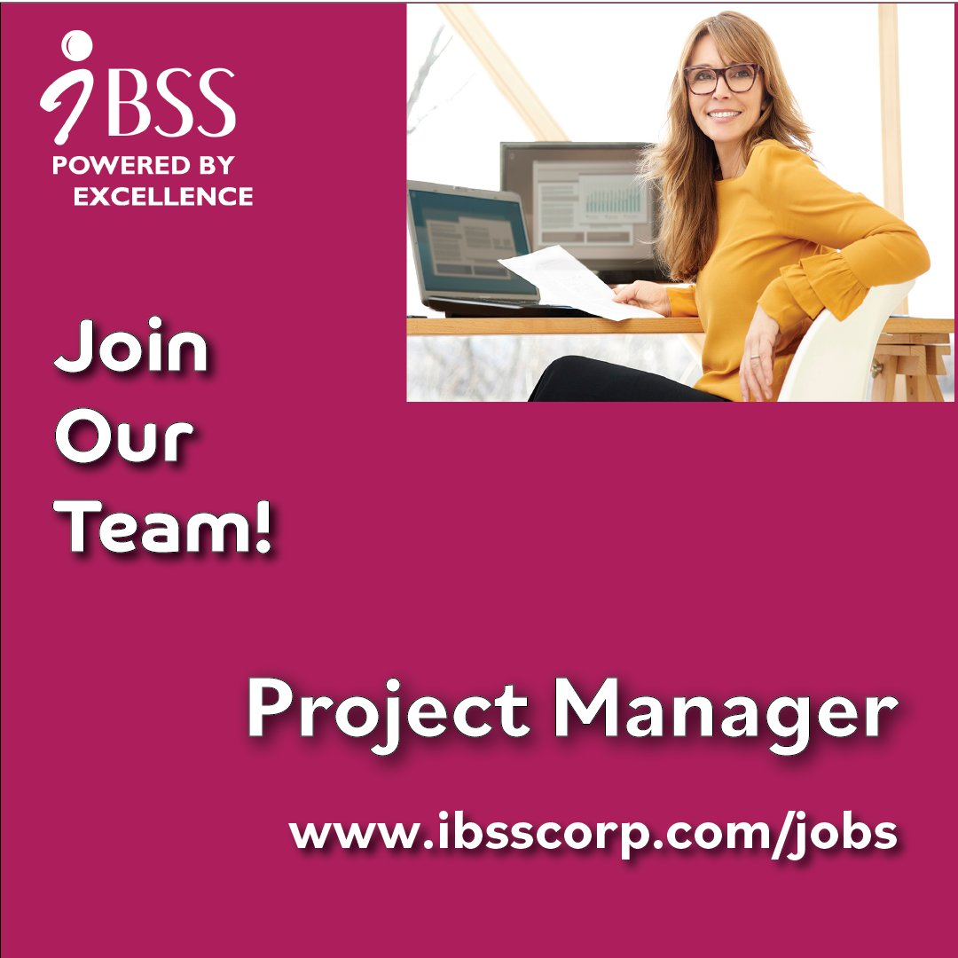 ibsscorp's tweet image. We&apos;re looking for a #ProjectManager for #AgileSoftware delivery, using #Java, #Oracle, and #Cloud, to work in #SilverSpringMD. Apply now!

ow.ly/LRbs50HLXO5

#hiringminorities #hiringveterans #hiringdisabled #jobs #jobsearch