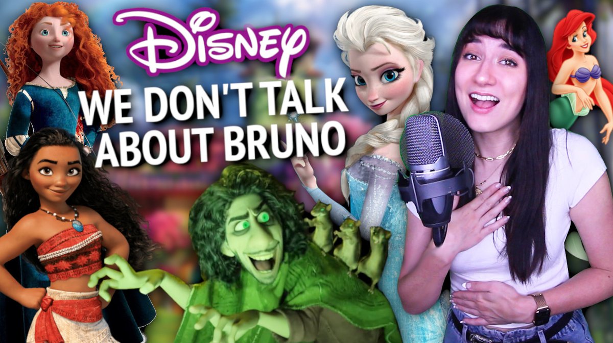BrizzyVoices's tweet photo. Still shocked I went through with this...

✨Disney Princesses sing "We Don't Talk About Bruno" 😂

👇
https://t.co/UTWweHrsL6
pls give it a click to appease the algorithm gods 🙏 https://t.co/YZCBGAx5q8
