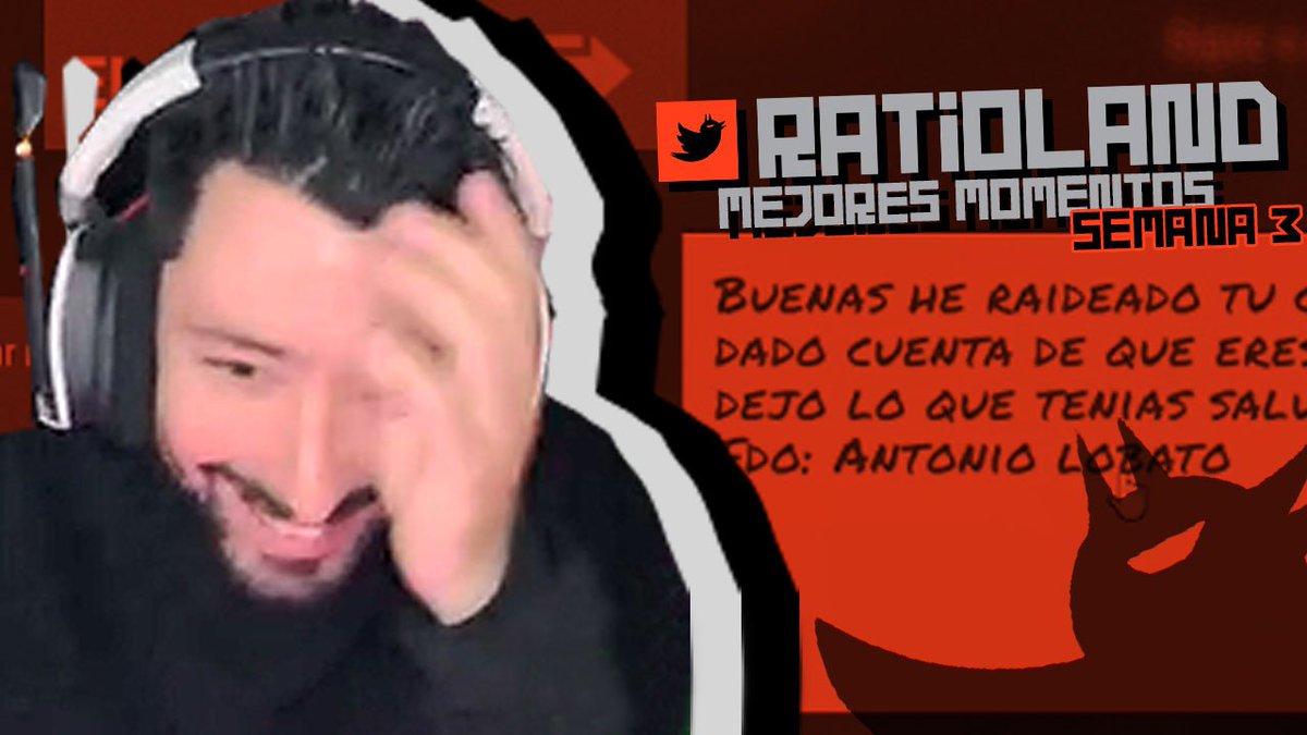Jona_001Design's tweet photo. Los mejores momentos de #Ratioland de la semana 3
¡YA ESTÁ DISPONIBLE EN YOUTUBE!
https://t.co/089CTUsuHf
@Ratioland2022
@rodriber
@SaimusGaming https://t.co/RAJhBbGf5c