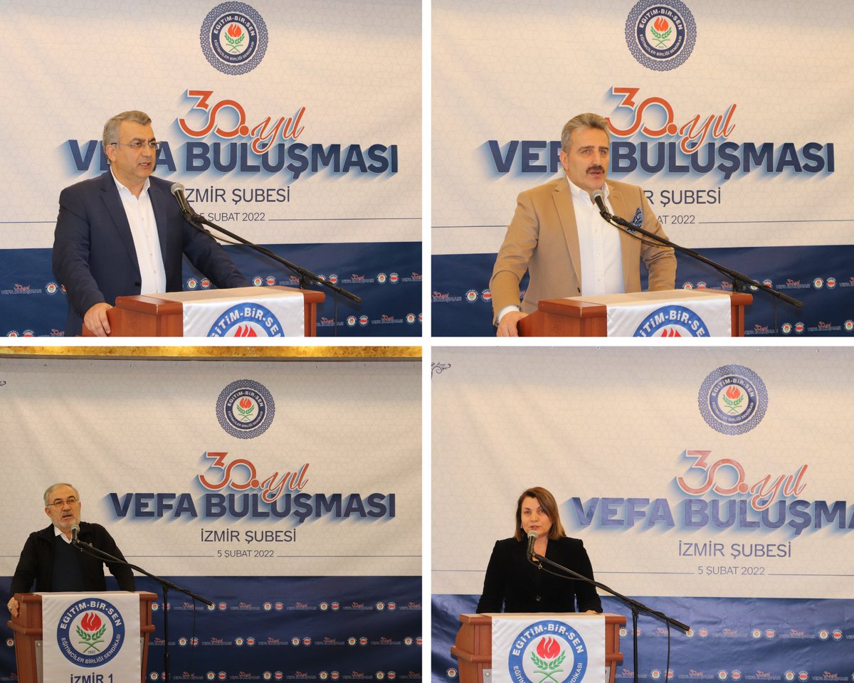 ebsizmir1's tweet photo. Eğitim-Bir-Sen’imizin kuruluşunun 30. yıldönümünde Şubemizin bugünlere gelmesinde büyük emek ve katkıları olan sendika yöneticilerimiz ile bir araya geldik.

➡️https://t.co/OCWC8gmwOW

#EBSİzmir1 https://t.co/z2KxkvLdAp