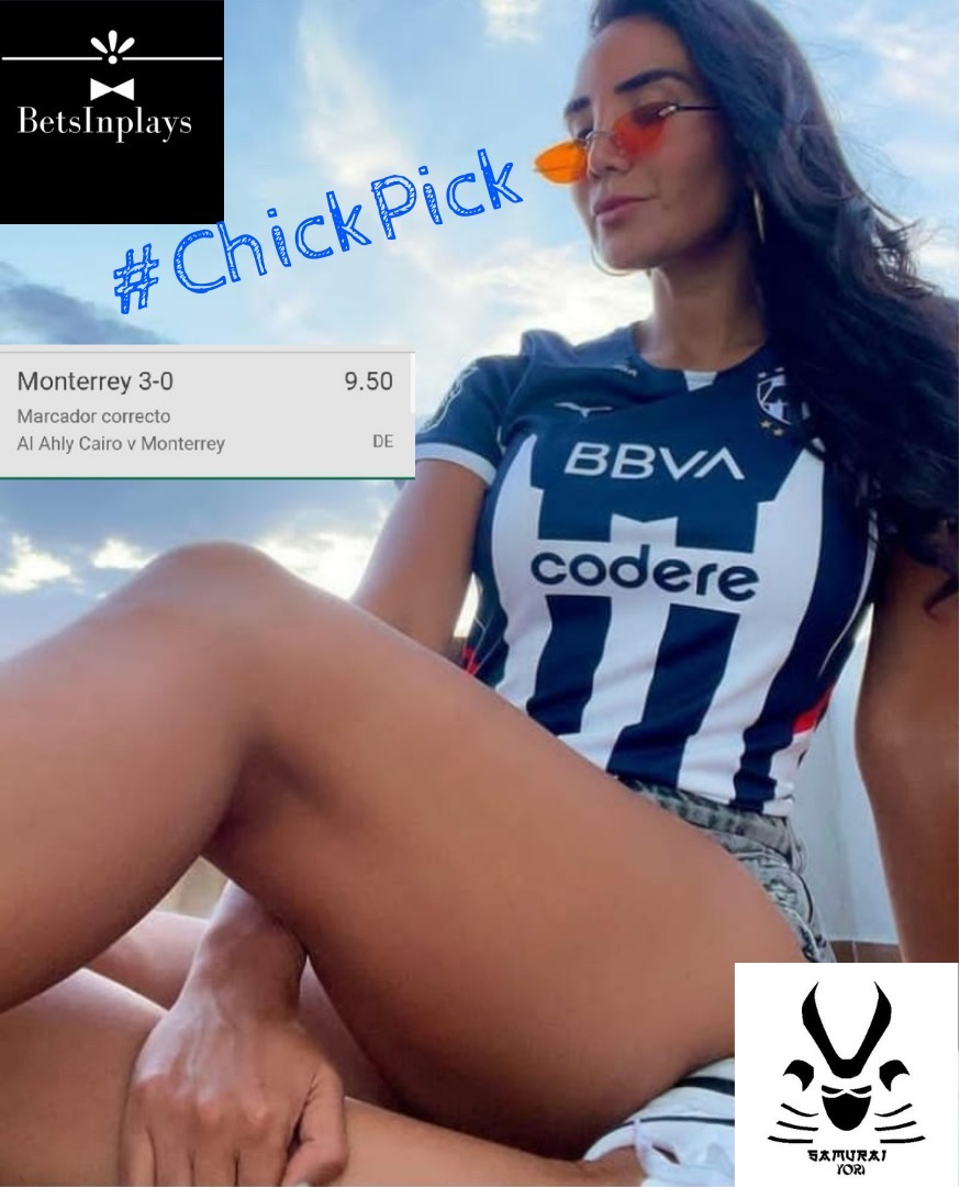 SamuraiYori's tweet photo. Aqui les dejo... el #ChickPick del mundial de clubes

Arriesgado??....... Si, pero confiamos en los Heroicos @Rayados https://t.co/bVEacHTQa6