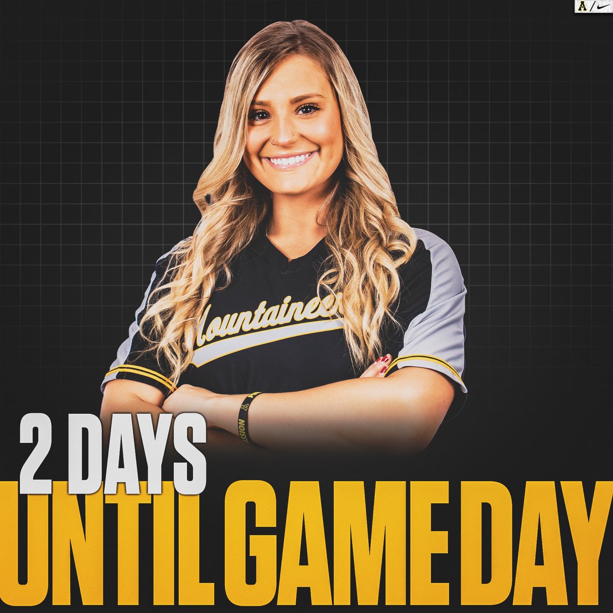AppStateSB's tweet photo. We're down to ✌️ days! https://t.co/BoEiXUoy9j