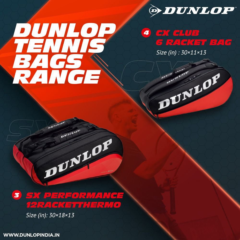 IndiaDunlop's tweet photo. Racket bags to contain all your essentials and more, the Dunlop Tennis Bags Range come in different sizes and colours. Shop now.

#DunlopIndia #DunlopSports #Tennis #Sports #Dunlop https://t.co/KbKToIS8T9