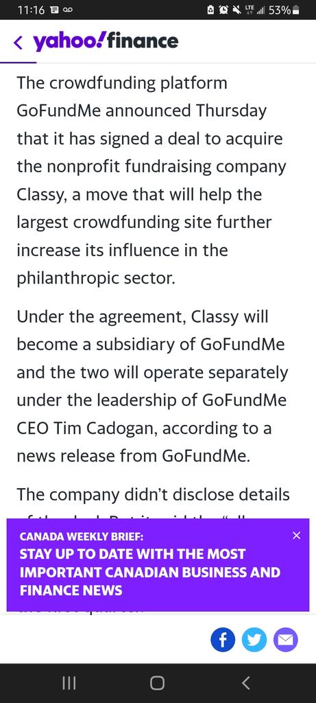 ReadABook05's tweet image. Another fundraising platform recently acquired by @gofundme boycott all!!
#FreedomConvoy2022