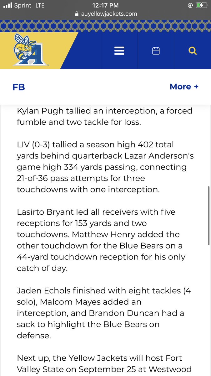 First College Start Was one to remember ( Interception ,Forced Fumble ,and Two Tackles for a loss) 🔥