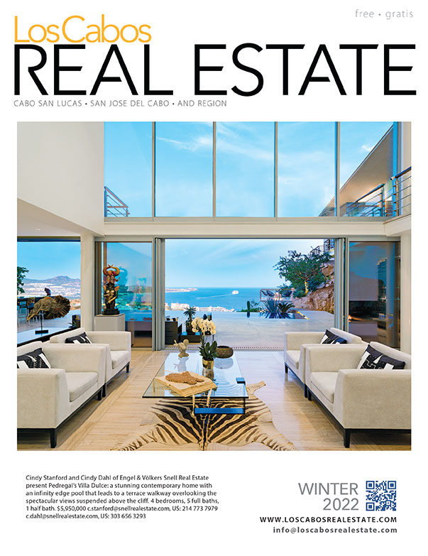 We are excited to announce Los Cabos Real Estate Magazine’s Winter Issue is now on newsstands! Look for them at your local real estate office, or preview our virtual e-mag online today! >> LosCabosRealEstate.com | #LosCabos #Cabo #SanJosedelCabo #CaboSanLucas #EastCape #Pacific