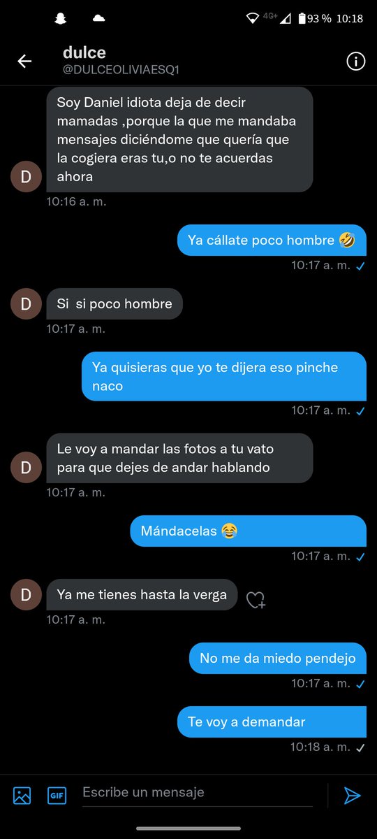 YalinFernanda's tweet photo. Me pueden ayudar a reportar a esta cuenta es una chica que no deja de molestar y ahora su esposo me molesta. Usan esa cuenta, se podrán dar cuenta en la fecha y hora de los msjs yo ni le escribía. https://t.co/92mb69YWMP